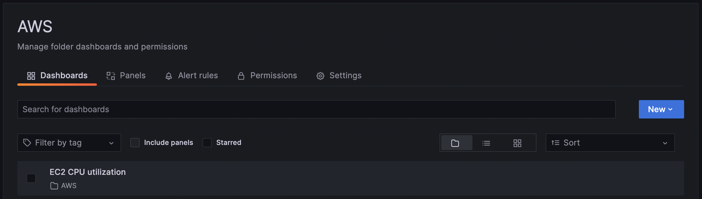 AWS EC2 Folder
